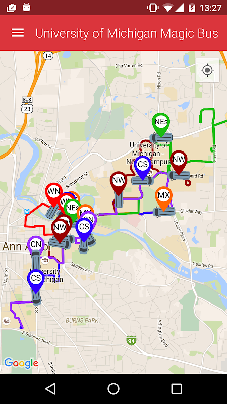 DoubleMap Bus Tracker