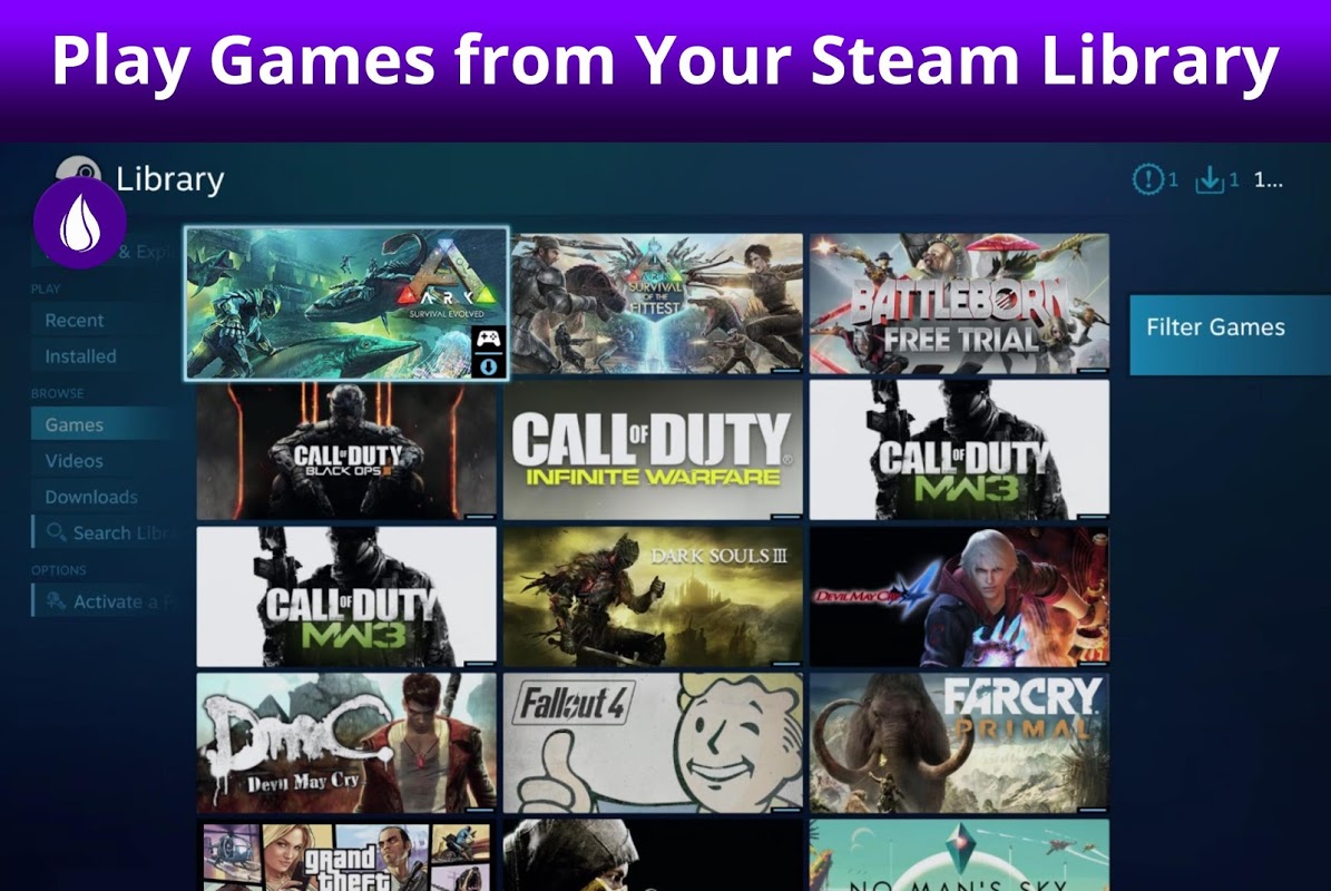 LiquidSky PC Cloud Gaming on Android (Open Beta)