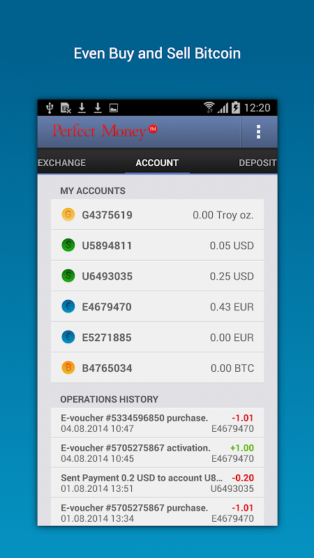 Perfect Money v1.5.6