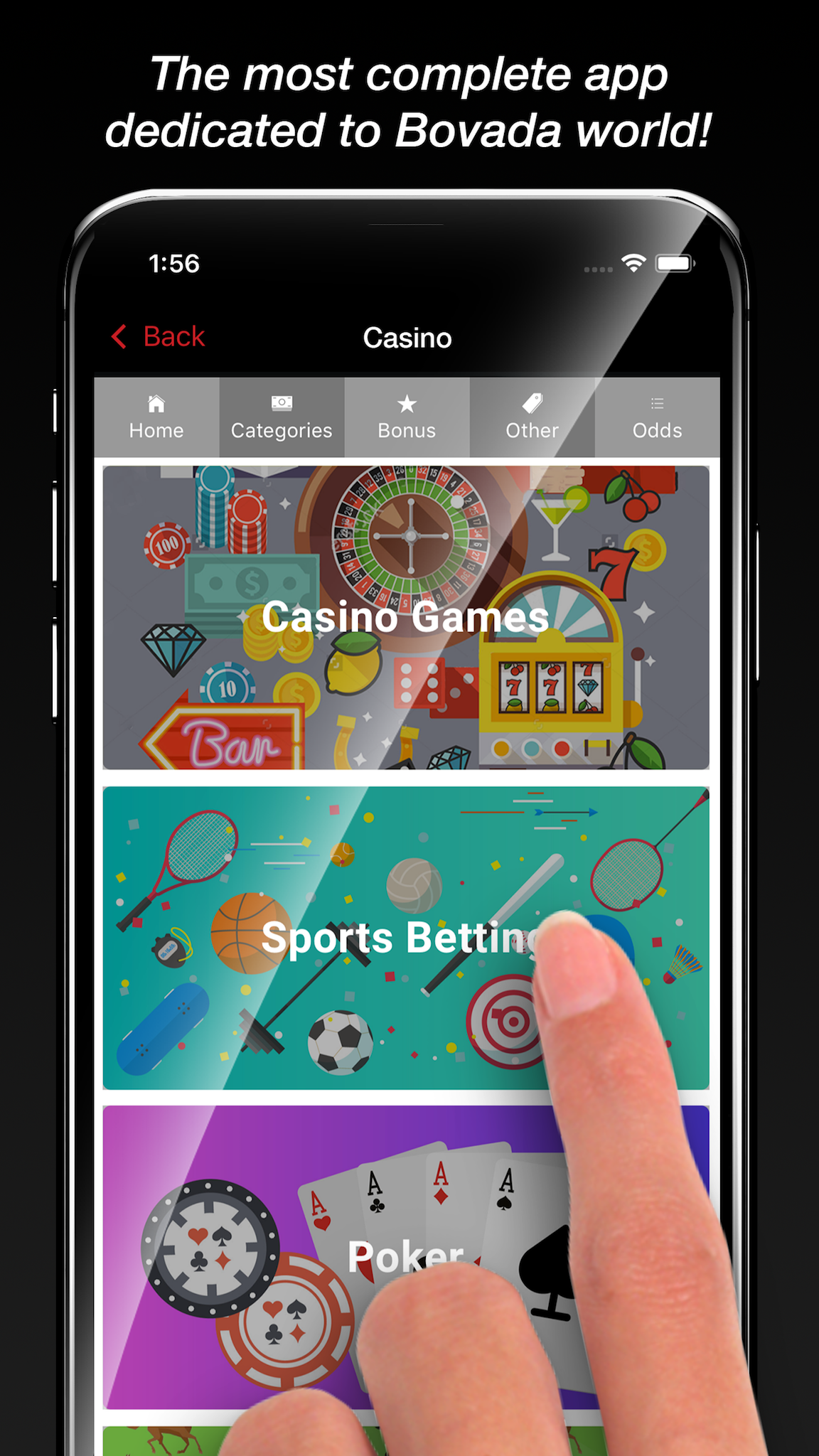 Bovada Casino Mobile Tracker