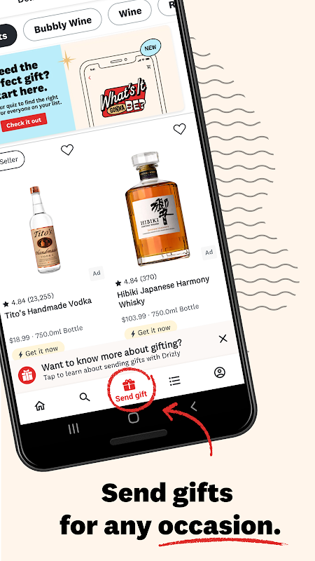 Drizly - Get Drinks Delivered