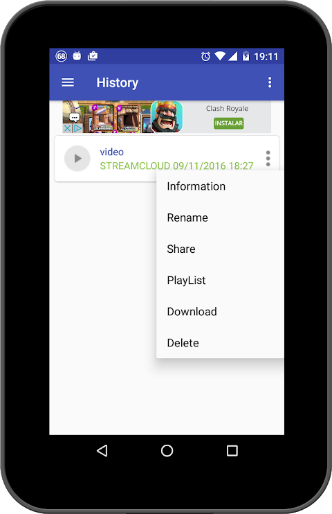 StreamCloud Streaming Download
