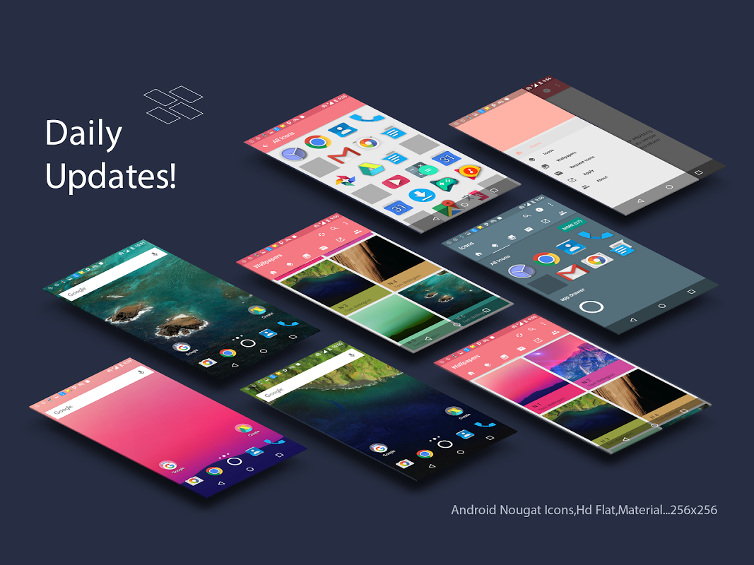 Nougat - Icon Pack
