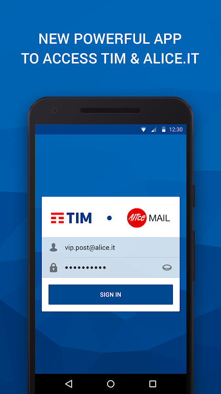 Email for TIM Mail & Alice.it