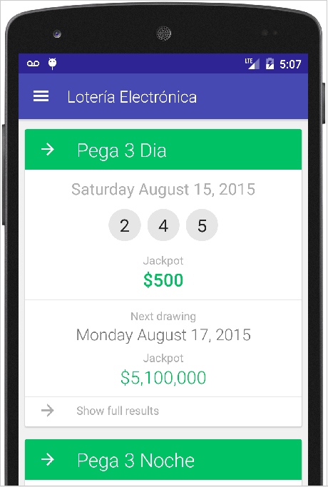 Puerto Rico Lottery Results APK