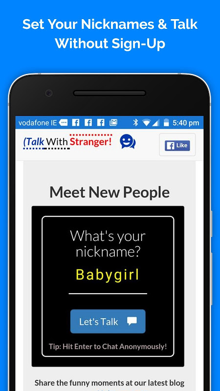 TalkWithStranger - Talk to Strangers - Random Chat