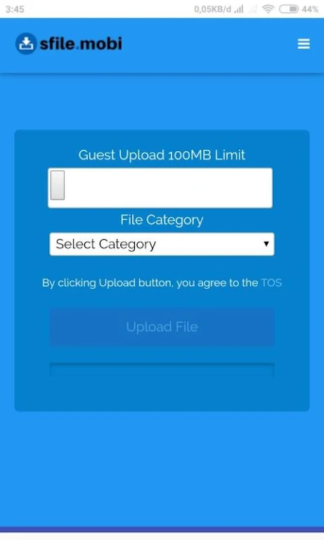 Sfile Mobi - Monetizing Your File