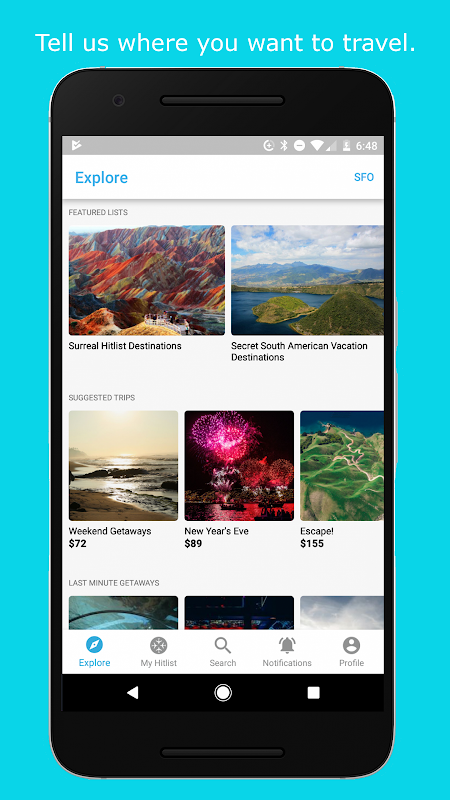 Hitlist- Find Cheap Flights & Airline Ticket Deals