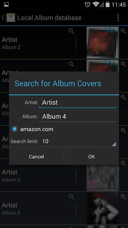 Album Cover Finder
