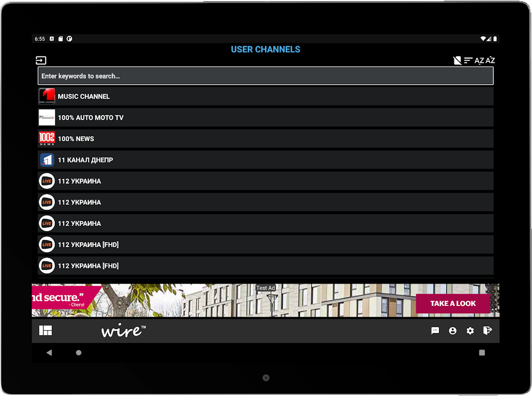 Wire IPTV 1.1.2.0