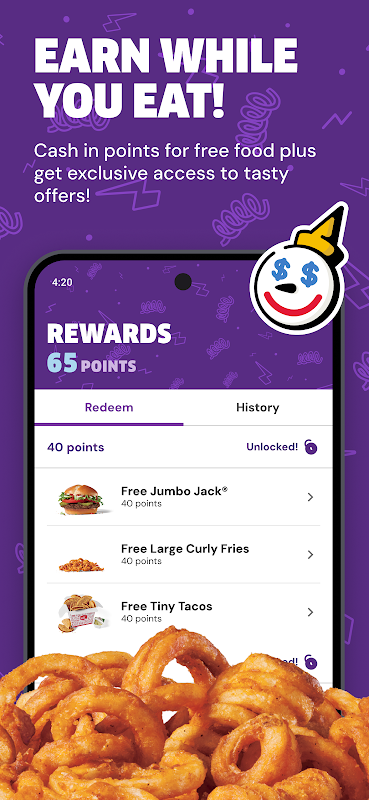 Jack in the Box - Order Food