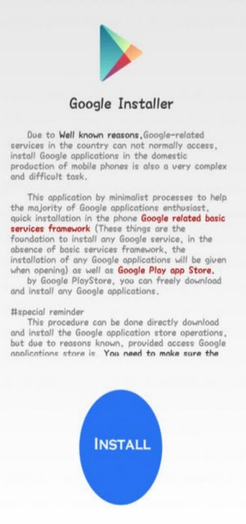 Google Installer APK