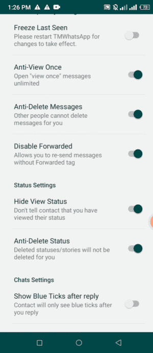 TM WhatsApp Mod