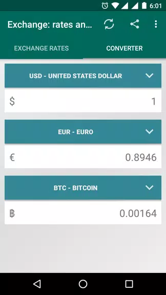 XRT: Exchange rates, converter