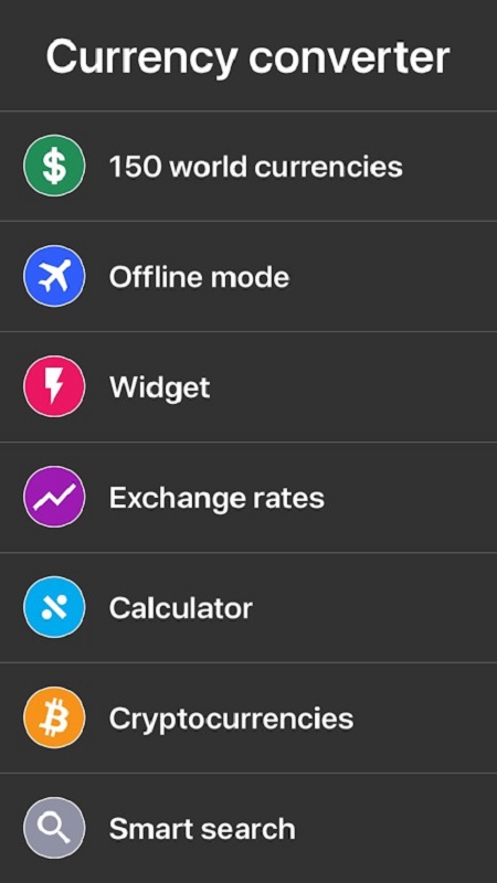 Currency converter offline
