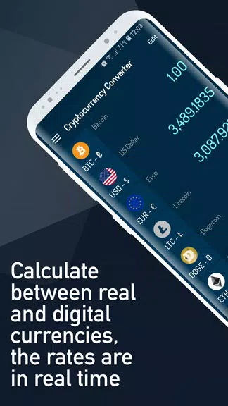 Cryptocurrency Rate Converter
