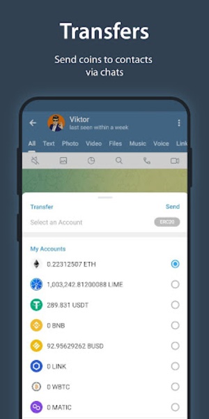 iMe Messenger & Crypto Wallet