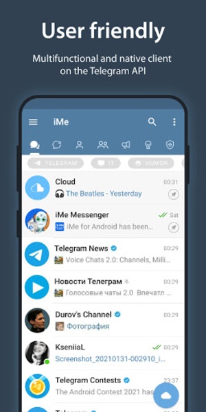 iMe Messenger & Crypto Wallet