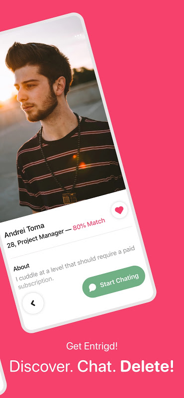 Entrigd! Dating app inteligent