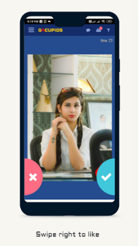 Match Cupid Dating App -  meet pink cupid to chat.