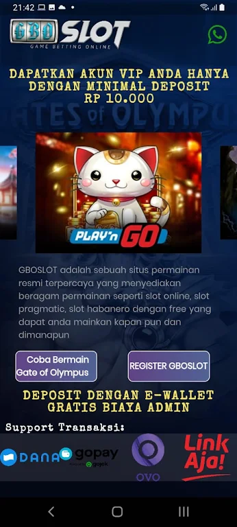 GBOSLOT : Slot Pragmatic Play