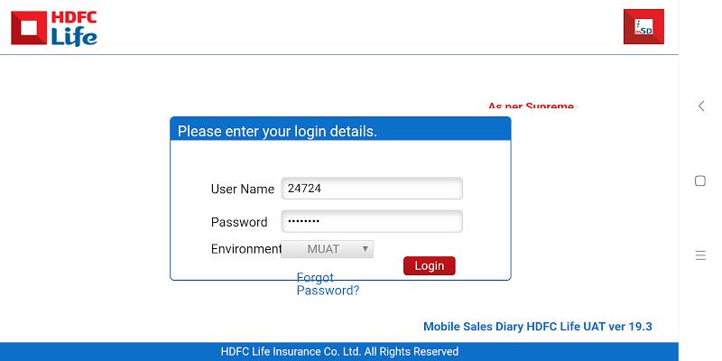 HDFC Life mSD Sales