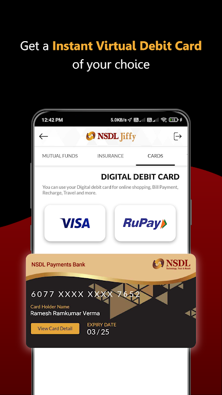 NSDL Jiffy: Zero Balance A/C