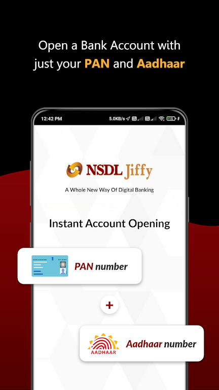 NSDL Jiffy: Zero Balance A/C