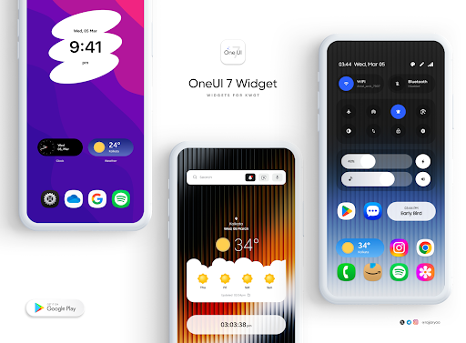 OneUI 7 Widget for KWGT Mod