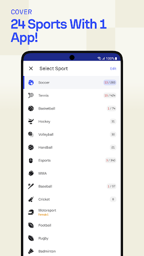 Sofascore MOD APK 25.06.18 (Premium Unlocked)