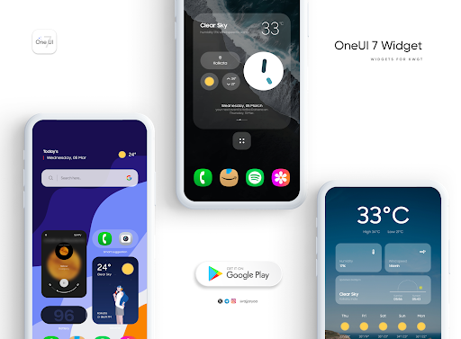 OneUI 7 Widget for KWGT Mod