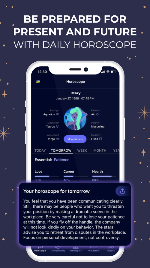 Nebula: Horoscope & Astrology