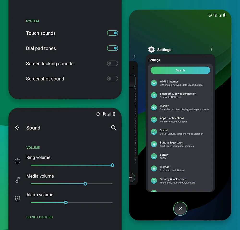 Liv Dark - Substratum Theme