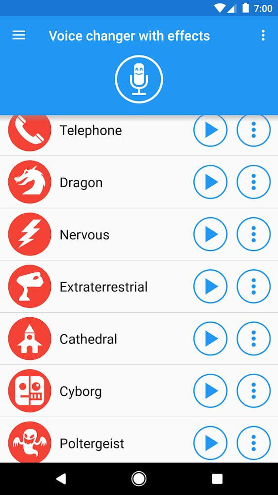 Voice Changer With Effects
