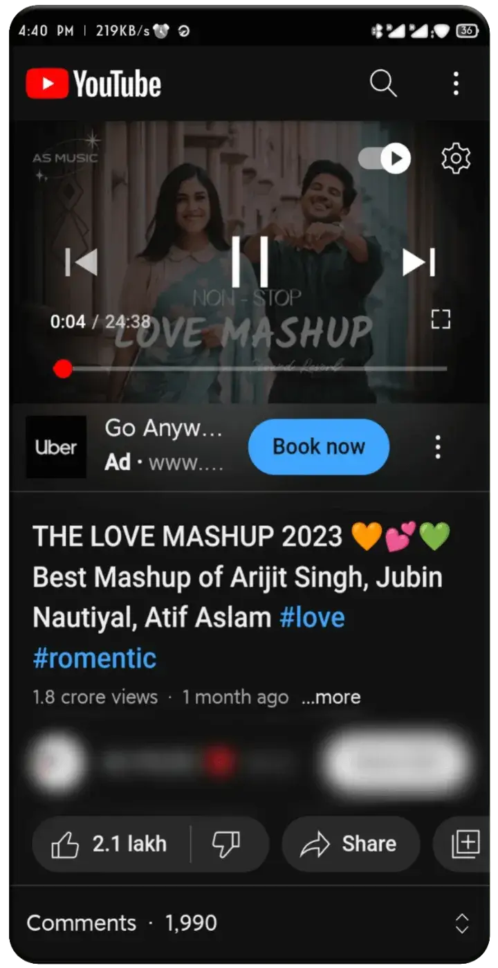 YouTube Lite