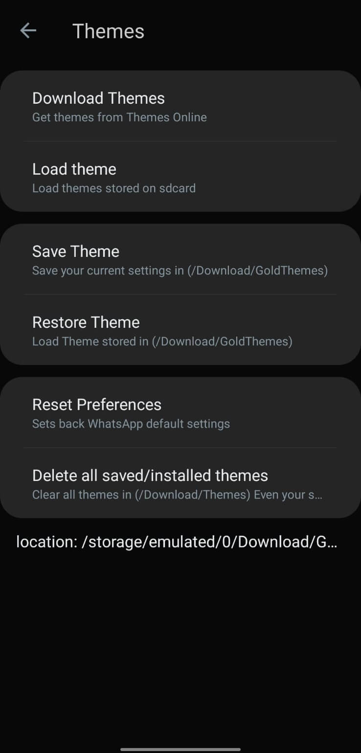 WhatsApp Gold Mod