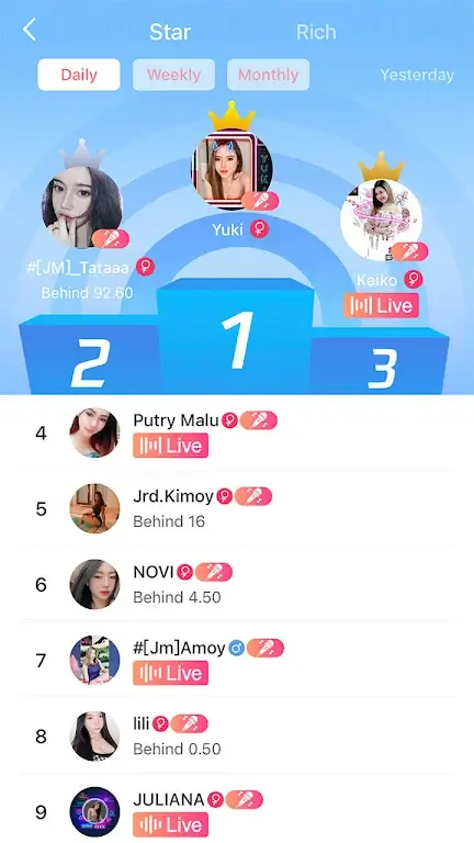 Bling Bling Live APK