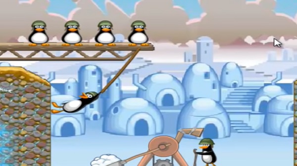 Crazy Penguin Catapult