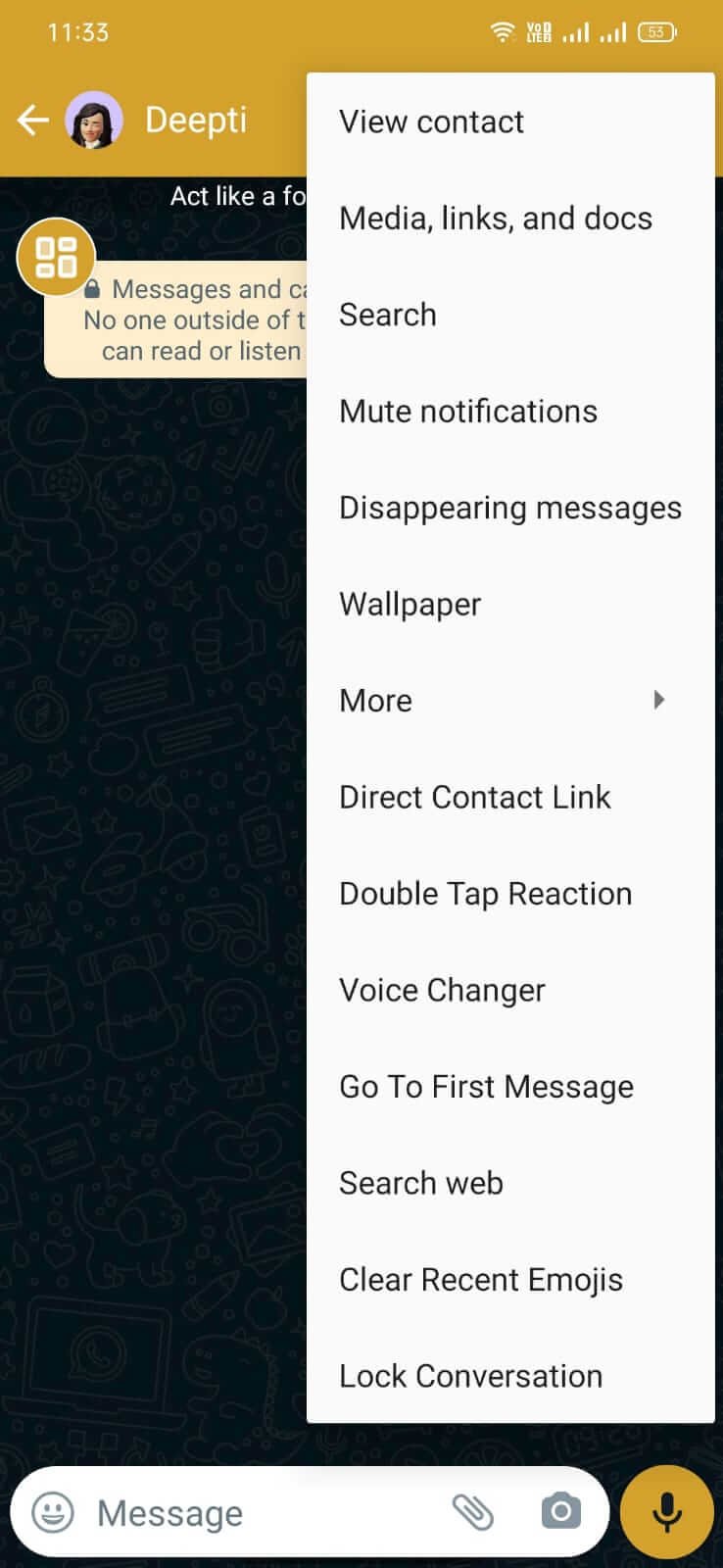 NA5 WhatsApp