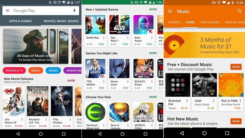 Google Play Store Free