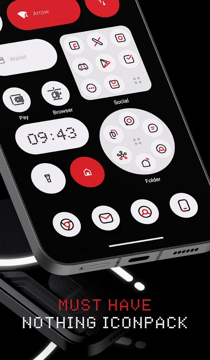 Nothing Icon Pack : Line apk