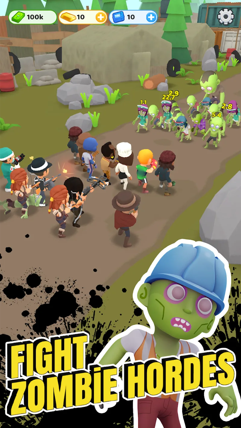 Survivor Idle Run: Z-RPG Game apk
