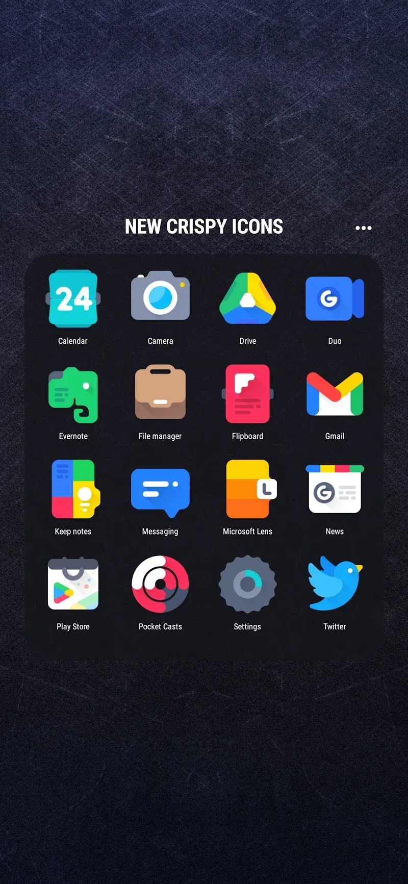 Crispy Icon Pack APK