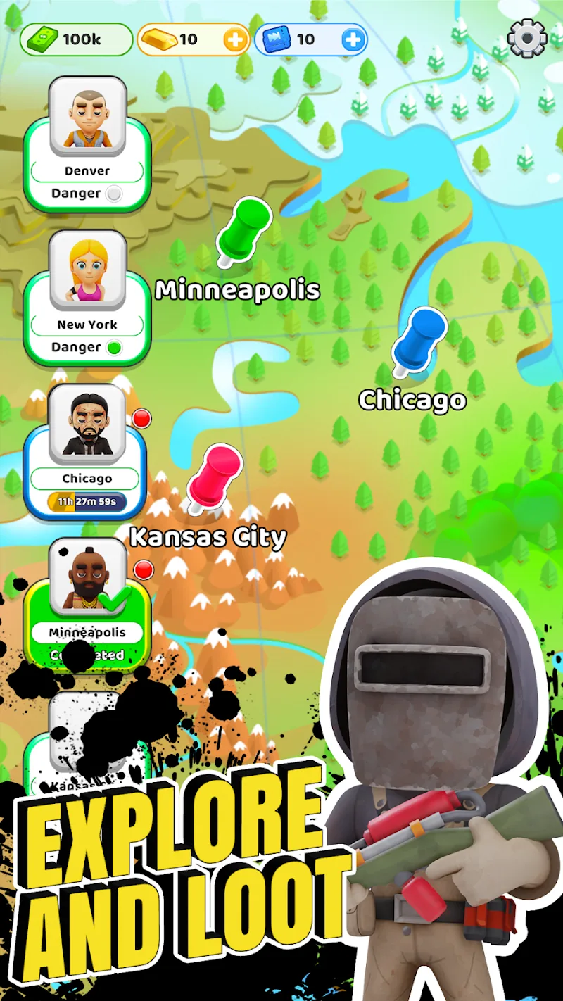 Survivor Idle Run: Z-RPG Game apk
