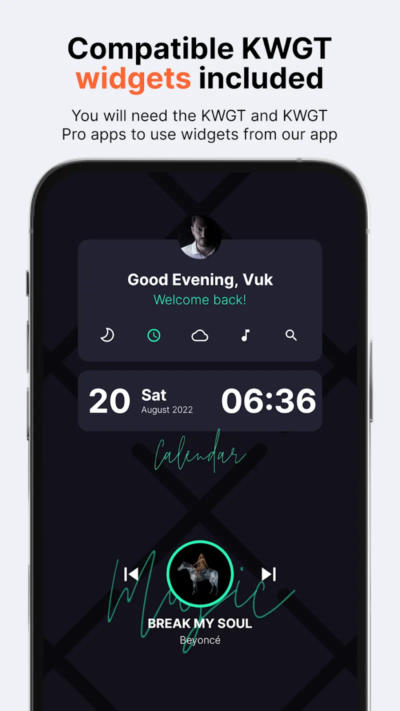 Hera Dark: Circle Icon Pack apk
