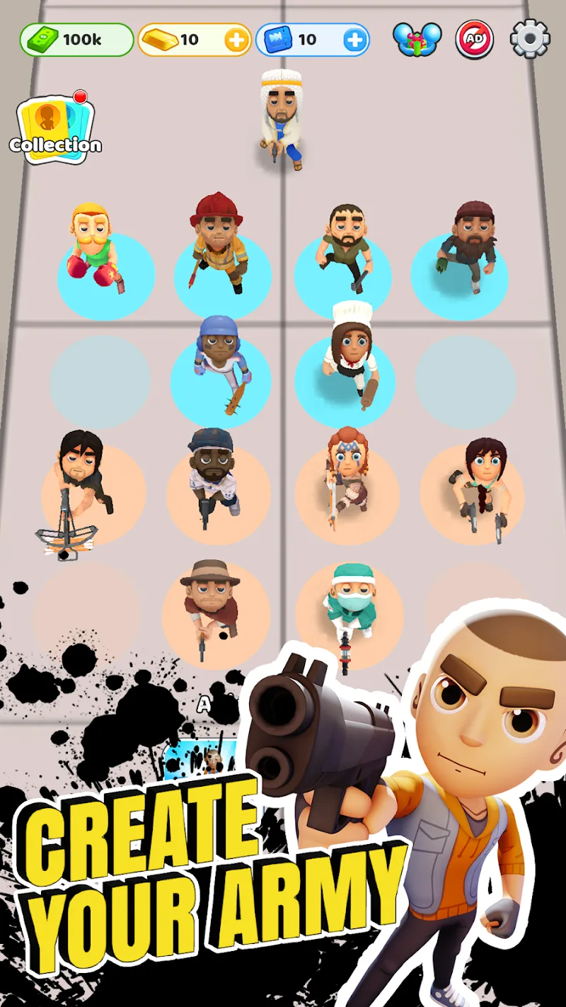 Survivor Idle Run: Z-RPG Game apk