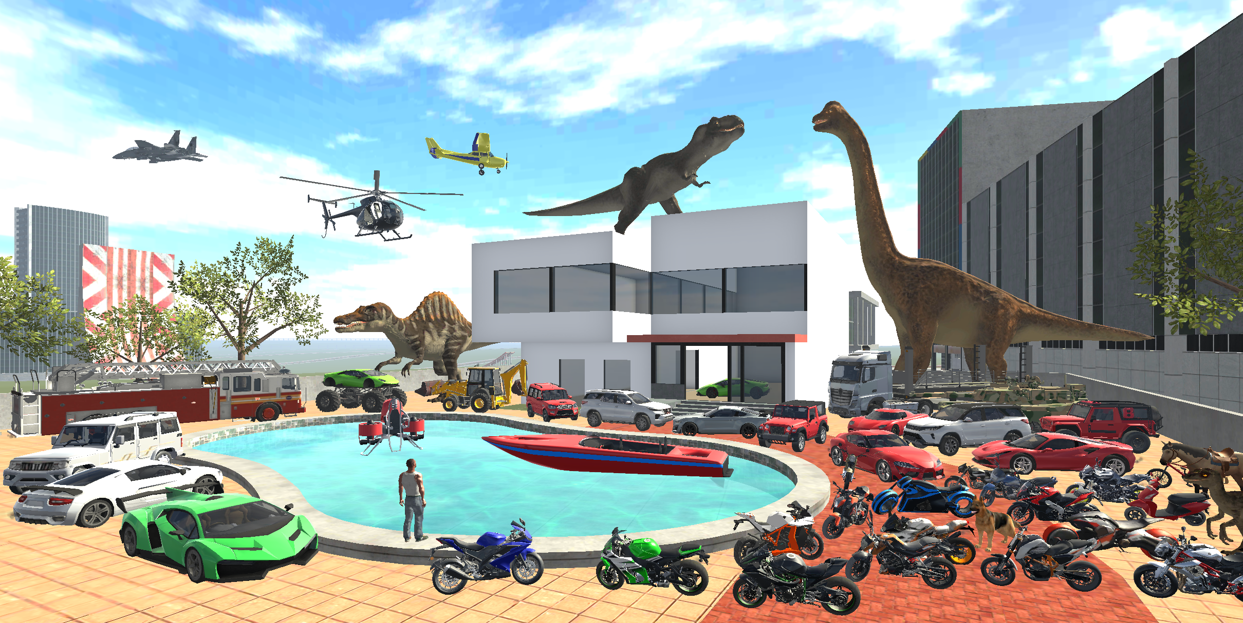 Indian Bikes Super 3D