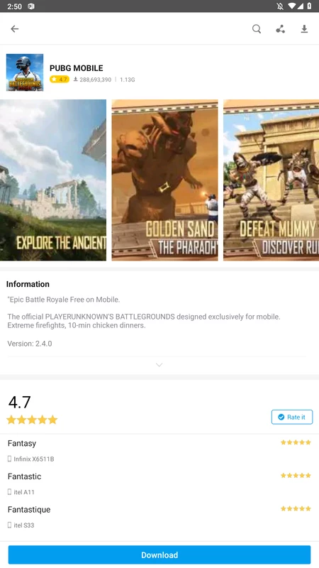 Palmstore apk