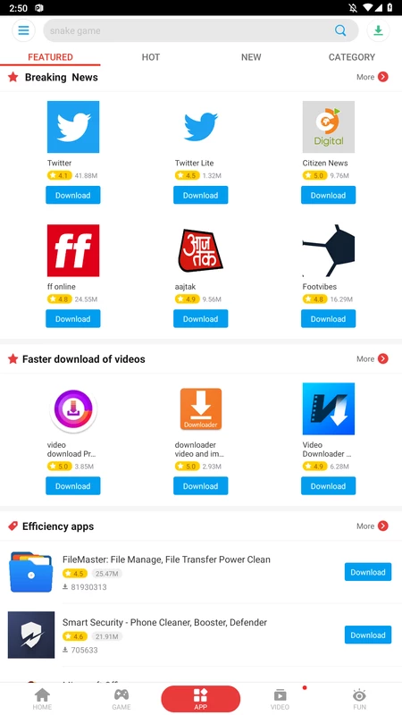 Palmstore apk