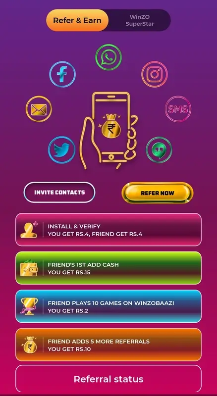 Winzo apk